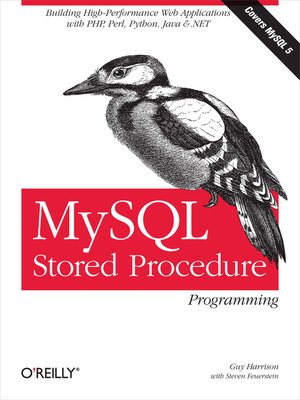 cover image of MySQL Stored Procedure Programming